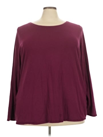 Lane Bryant Outlet 3/4 Sleeve T-Shirt (view 1)