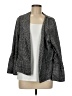 August Silk Houndstooth Gray Blazer Size M (estimated) - photo 1