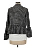 August Silk Houndstooth Gray Blazer Size M (estimated) - photo 2