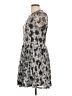 Assorted Brands Graphic Gray Cocktail Dress Size L - photo 5