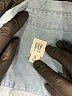 Gap 100% Cotton Solid Blue Long Sleeve Button-Down Shirt Size 12 - photo 3