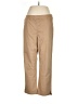 Hue Solid Tan Khakis Size 1X - photo 1