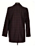 Madewell Plaid Burgundy Wool Blazer Size XS - photo 2