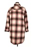 Unbranded 100% Polyester Plaid Pink Kimono Size 2X - photo 2