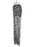 BCBGeneration 100% Polyester Animal Print Silver Casual Pants Size M - photo 5