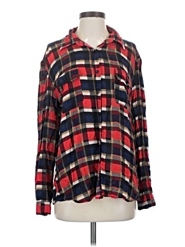 E2 Clothing Long Sleeve Button-Down Shirt (view 1)
