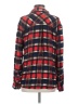 E2 Clothing 100% Cotton Plaid Red Long Sleeve Button-Down Shirt Size M - photo 2