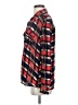 E2 Clothing 100% Cotton Plaid Red Long Sleeve Button-Down Shirt Size M - photo 5