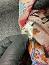 Aratta Silent Journey Silver 3/4 Sleeve Blouse Size M - photo 9