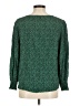 Sanctuary 100% Rayon Green Long Sleeve Blouse Size M - photo 2
