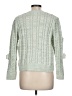 Francesca's 100% Polyester Green Pullover Sweater Size L - photo 2