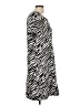 Sag Harbor 100% Polyester Animal Print Gray Casual Dress Size 12 - photo 4