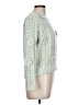 Francesca's 100% Polyester Green Pullover Sweater Size L - photo 4