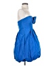 BCBGMAXAZRIA 100% Polyester Blue Cocktail Dress Size 6 - photo 4