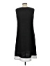 Unbranded 100% Polyester Solid Black Casual Dress Size L - photo 2