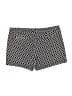 Stylus 100% Cotton Chevron-herringbone Black Shorts Size 12 - photo 2