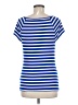 Willi Smith Blue Short Sleeve Top Size M - photo 2