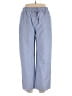 Unbranded 100% Polyester Checkered-gingham Blue Casual Pants Size XXL - photo 1