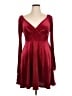 Shein Burgundy Cocktail Dress Size XL - photo 1