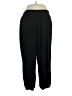 Shein Curve 100% Polyester Solid Black Casual Pants Size 16 Plus (2) - photo 1