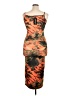 Shein Tie-dye Orange Cocktail Dress Size XL - photo 2