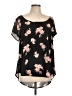 Torrid Black Short Sleeve Blouse Size Lg Plus (0) - photo 1