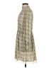 Hi-Line Argyle Tan Casual Dress Size S - photo 5