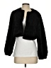 WD.NY 100% Polyester Black Faux Fur Jacket Size S - photo 1