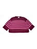 Baby Gap Stripes Burgundy Pullover Sweater Size 2 - photo 1