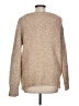 Soho JEANS NEW YORK & COMPANY Metallic Tan Pullover Sweater Size L - photo 2