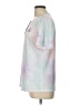 Unbranded Tie-dye Silver Purple Short Sleeve T-Shirt Size L - photo 5