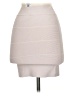 BCBGMAXAZRIA Solid Ivory Gray Casual Skirt Size XS - photo 2