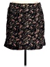 Mossimo Supply Co. Floral Black Casual Skirt Size 12 - photo 1