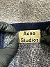 Acne Studios Animal Print Blue Wool Pullover Sweater Size M - photo 15