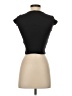 Subdued 100% Cotton Black Short Sleeve Turtleneck Size XS - photo 2