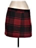 Gap Plaid Red Casual Skirt Size 12 - photo 2