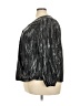 Emery Rose Silver 3/4 Sleeve Blouse Size 3X - photo 5
