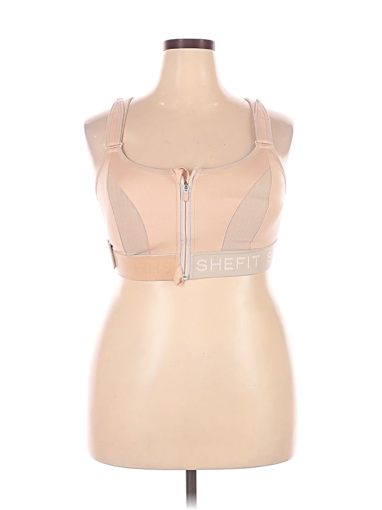 Pre-owned Shefit Sports Bra In Brown