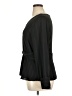 Ann Taylor 100% Polyester Black Long Sleeve Blouse Size 14 - photo 5