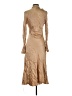Assorted Brands Tan Casual Dress Size S - photo 2