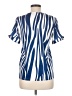 Unbranded Blue Short Sleeve Blouse Size M - photo 2