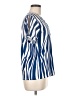 Unbranded Blue Short Sleeve Blouse Size M - photo 4