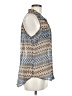 Daniel Rainn 100% Polyester Blue Sleeveless Blouse Size M - photo 4