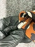 Adrienne Animal Print Brown Kimono Size M - photo 8