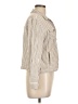 Vince Camuto Stripes Tan 3/4 Sleeve Button-Down Shirt Size L - photo 4