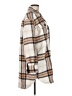 Old Navy Plaid Ivory Coat Size M - photo 4