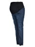 Kimi + Kai Maternity Solid Blue Jeans Size 32 waist - photo 1