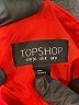 Topshop 100% Polyester Solid Red Cocktail Dress Size 4 - photo 6