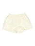 AEXAE 100% Cotton Solid Ivory Athletic Shorts Size M - photo 1