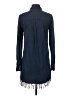 Unbranded Solid Blue Casual Dress Size S - photo 2